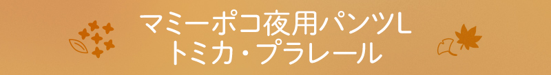 マミーポコ夜用パンツL トミカ・プラレール