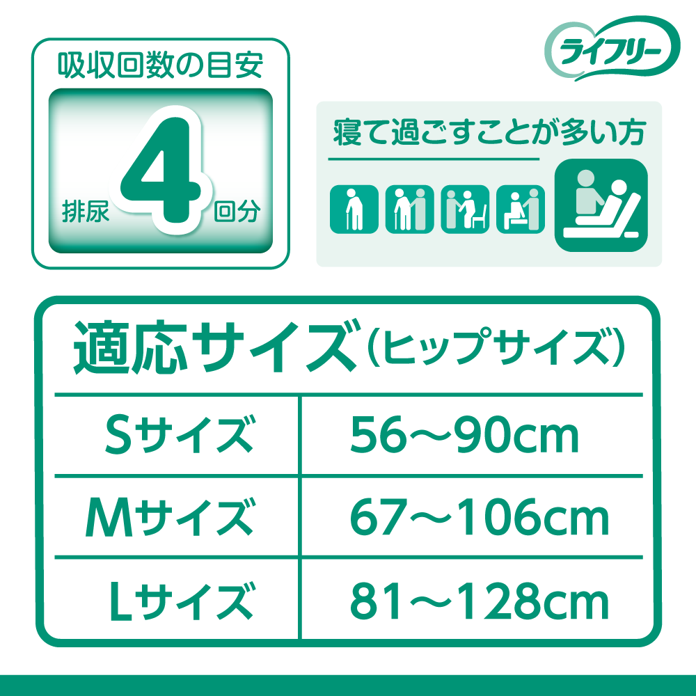 ＲｅｆＦ (リーフ)ライフリー横モレ安心テープ止めＬサイズ２０枚【みらいサイクル商品】｜ユニ・チャーム ダイレクトショップ（公式通販サイト）