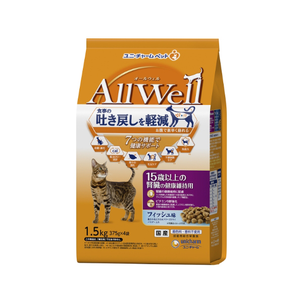 AllWell15歳フィッシュ小魚ささみ1.5 AllWell15歳フィッシュ小魚ささみ1.5