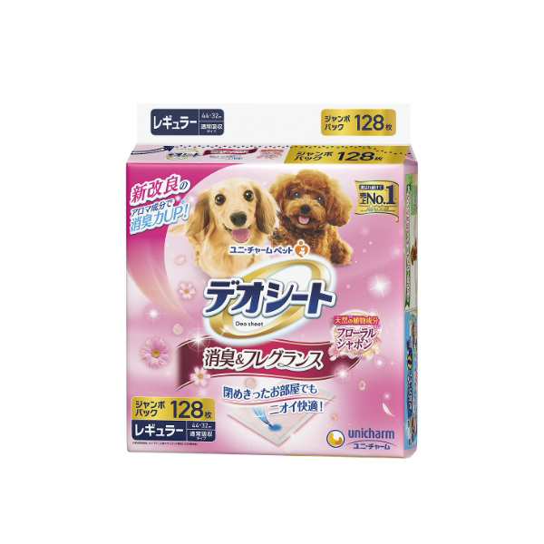 デオシート消臭フレグランスフローラルレギュラー１２８