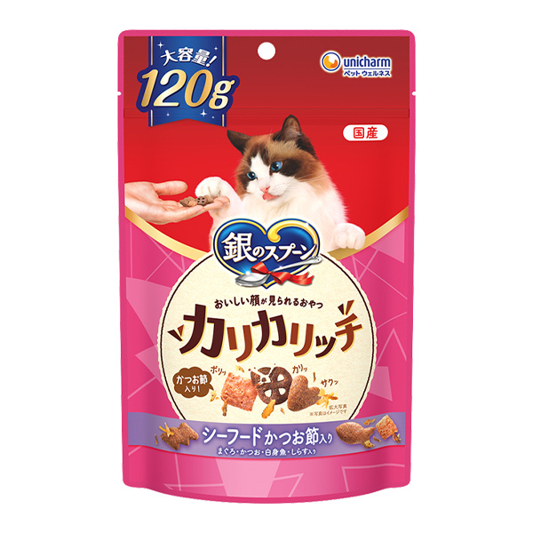 銀のスプーンカリカリッチシーフード120g 銀のスプーンカリカリッチシーフード120g