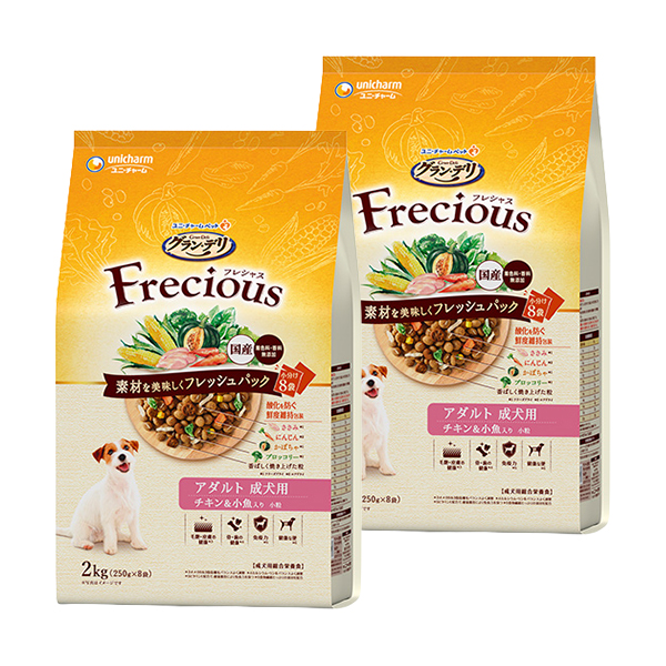 Frecious チキン&小魚 2kg×2 Frecious チキン&小魚 2kg×2