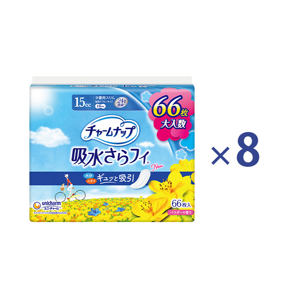 チャームナップ 吸水さらフィ 少量用スリム 15cc｜ユニ・チャーム