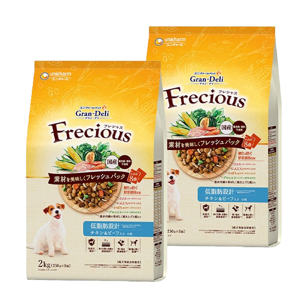 Frecious 低脂肪設計 チキン&ビーフ 2kg×2