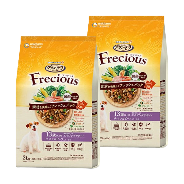 Frecious 13歳以上用 チキン&ビーフ 2kg×2