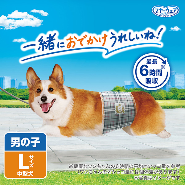 マナーウェア 男の子用 Lサイズ 4種のデザインパック4枚｜ユニ