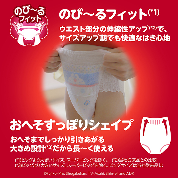 のび~るフィット(*1) のび~るフィット(*1)