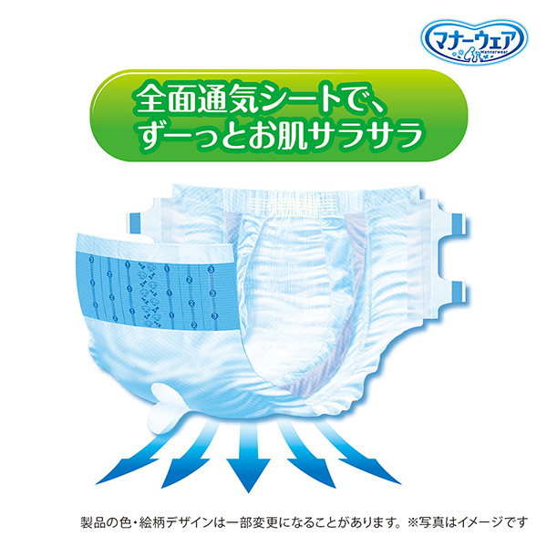 動いてもズレずにモレ安心