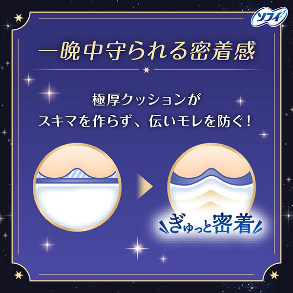 一晩中守られる密着感 一晩中守られる密着感