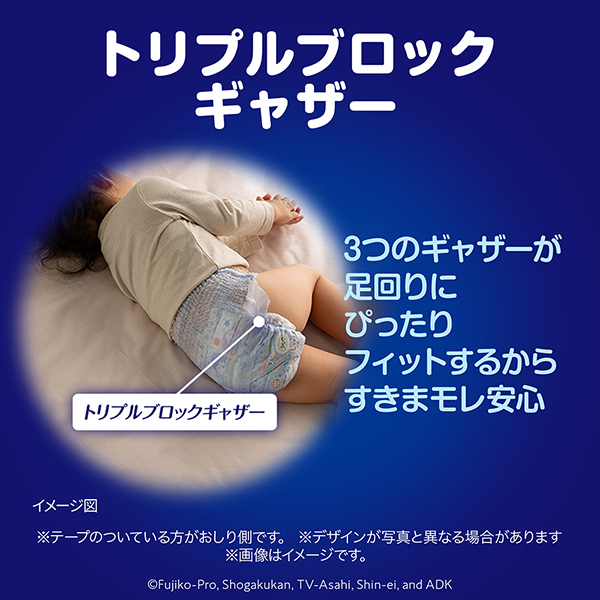トリプルブロックギャザー