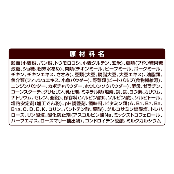 犬種別栄養バランス食