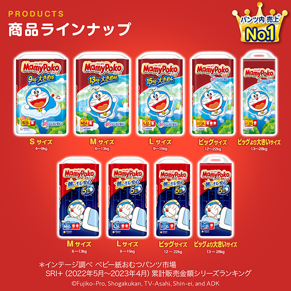 まとめ売り 紙おむつ 大きめ S マミーポコ パンツ