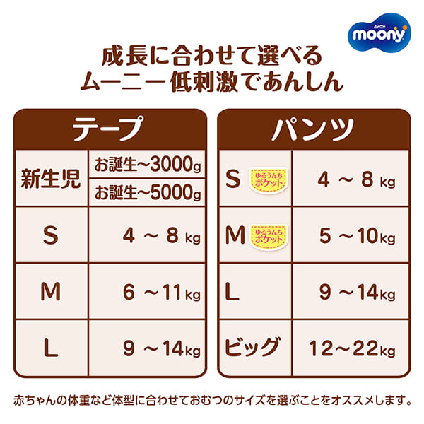 寝姿勢・うんちの時もらくらく交換！
